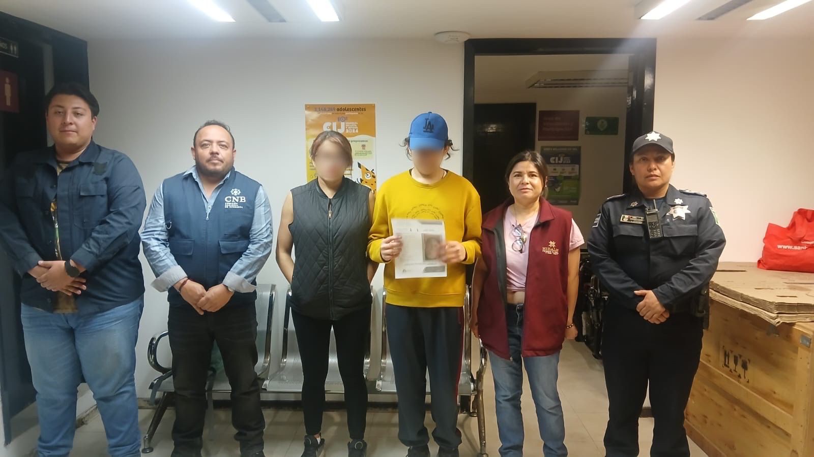 Localizan a niño reportado como desaparecido en Pachuca