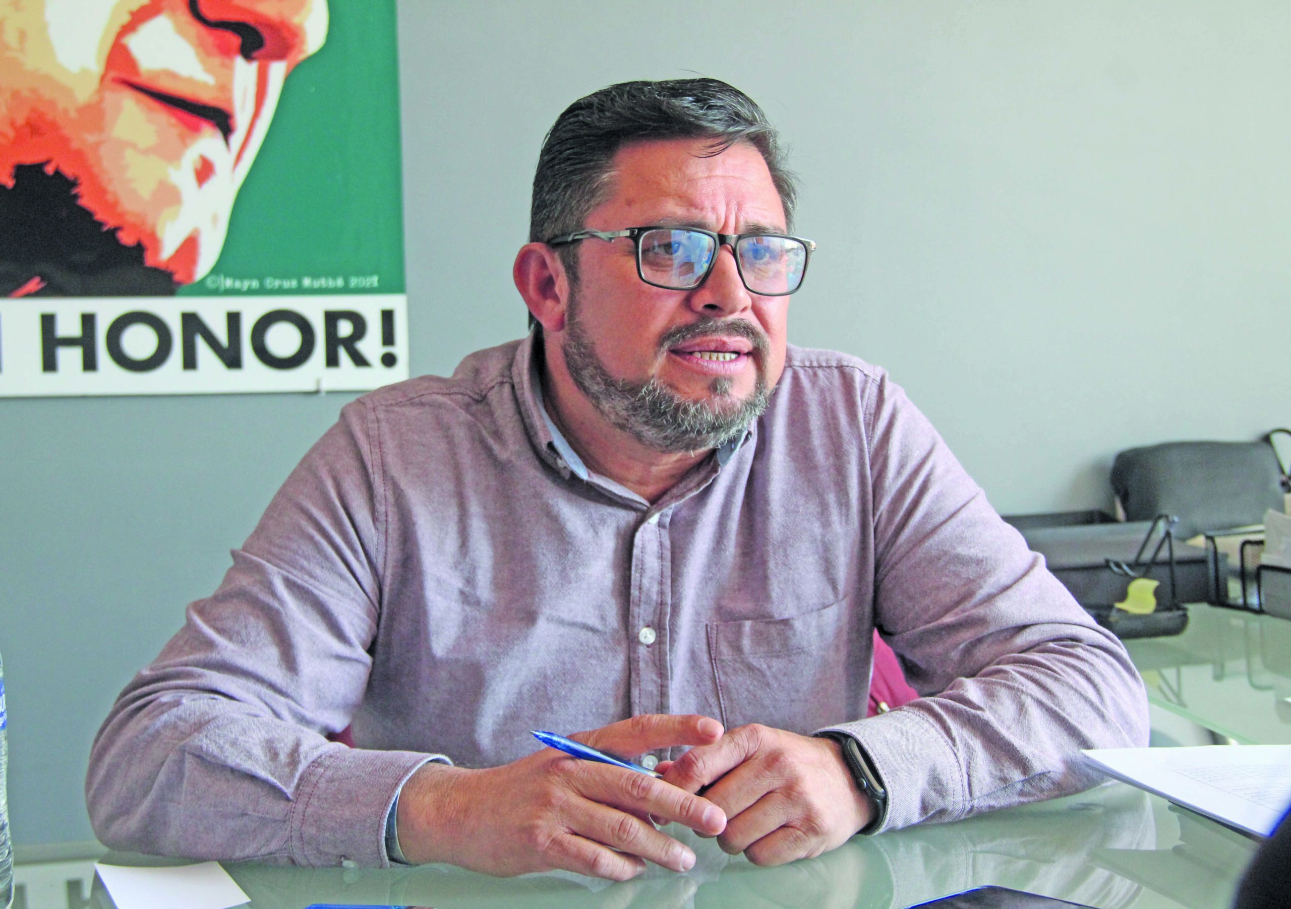 Marco Rico: “El proyecto de Morena sí es de izquierda”  