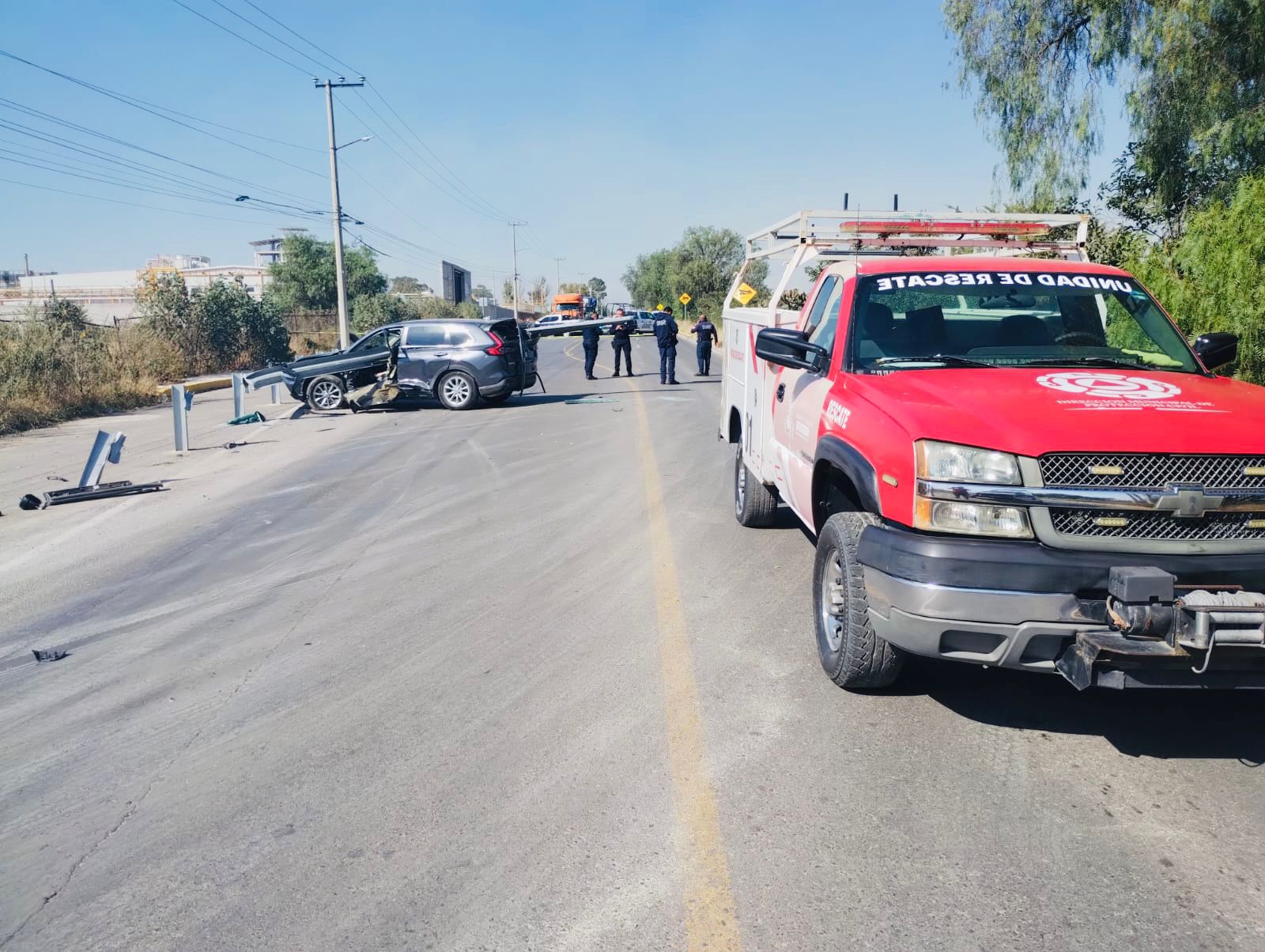 Trágico accidente en carretera de Hidalgo deja una mujer sin vida y un herido