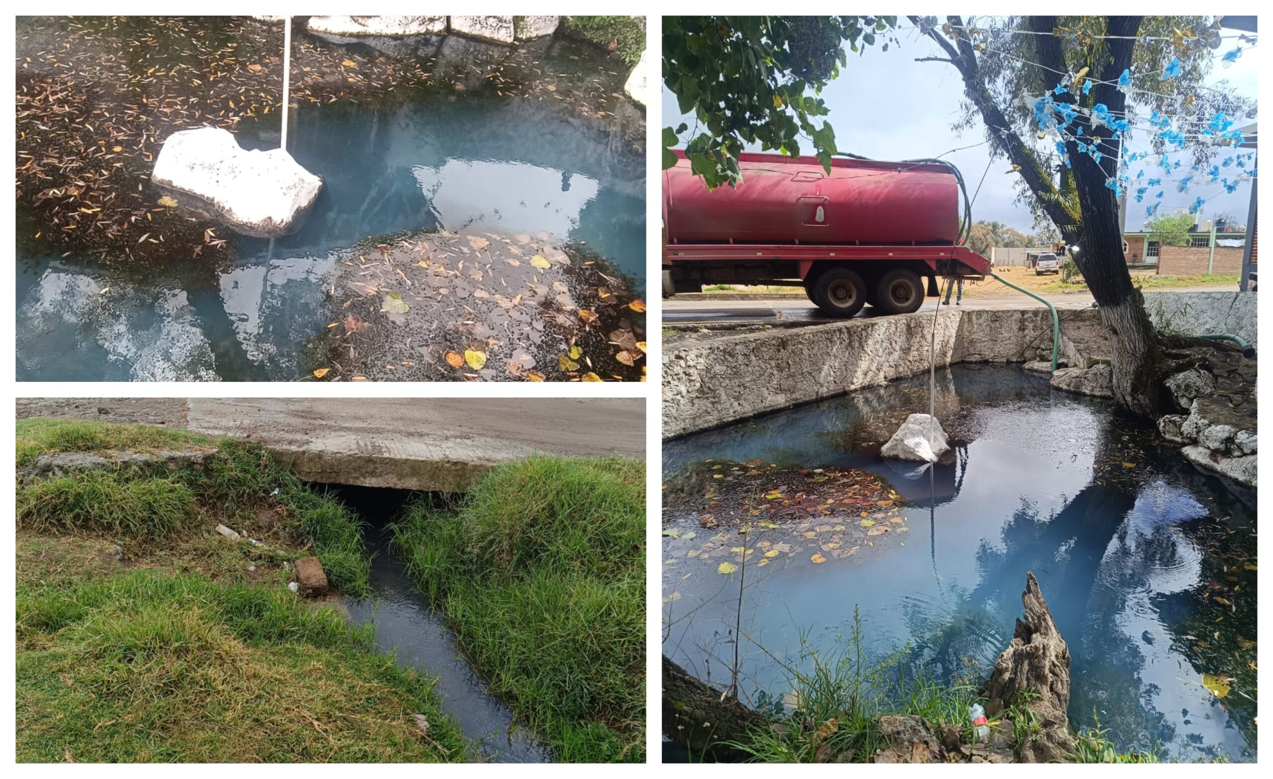 Cuautepec: acusan a CAPASCHH de usar agua de riego para abastecer a la población