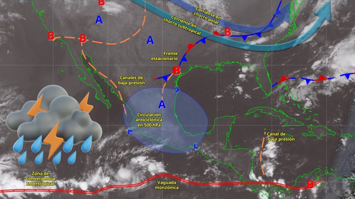 ¡Hidalgo bajo alerta! Frente frío 13 provocará lluvias torrenciales y temperaturas de hasta cero grados