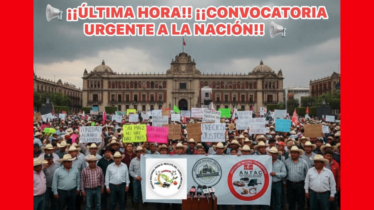 ¡Urgente! Transportistas y campesinos amenazan con Paro Nacional en esta FECHA; estas son sus demandas