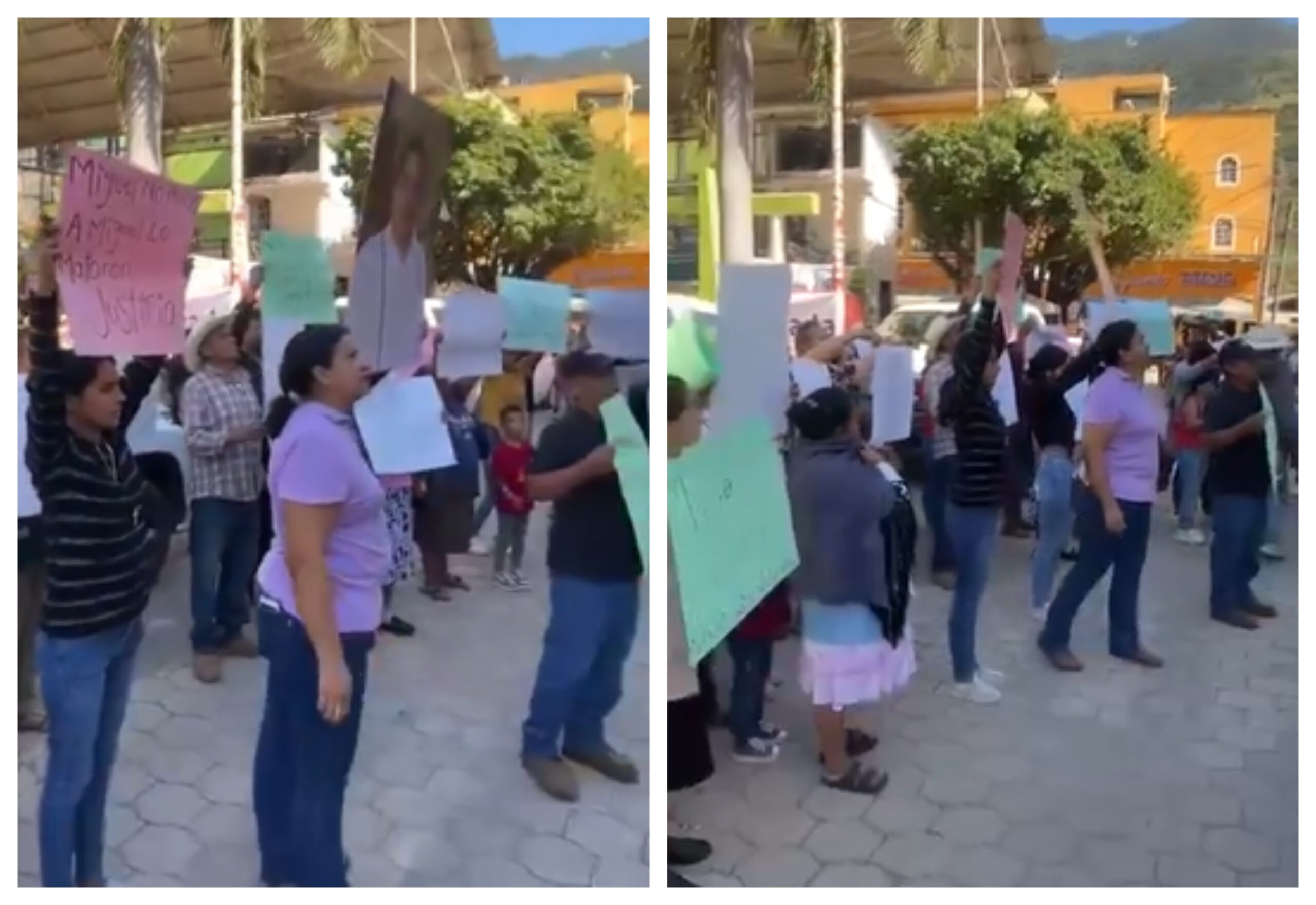 Habitantes de Pisaflores protestan contra edil suplente; acusan lazos familiares con detenida por asesinato del alcalde