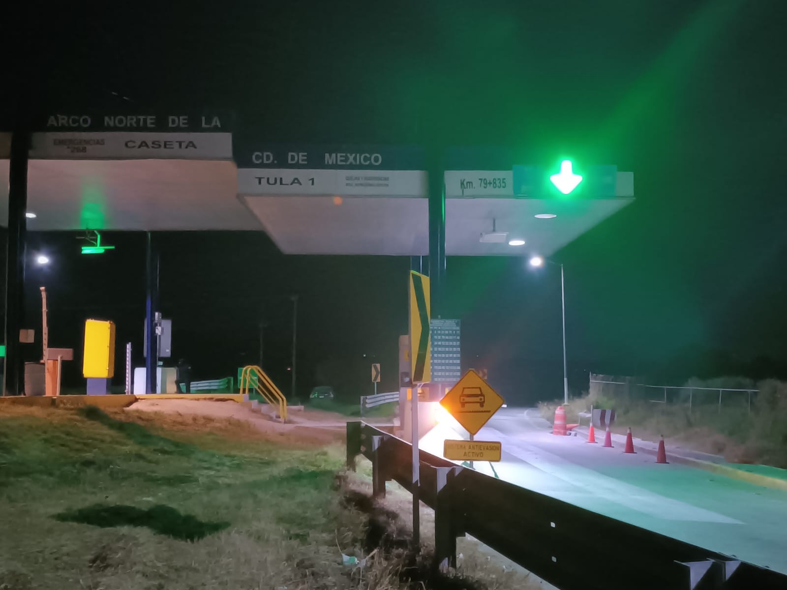 Liberan el bloqueo en Arco Norte tras nueve horas de afectaciones