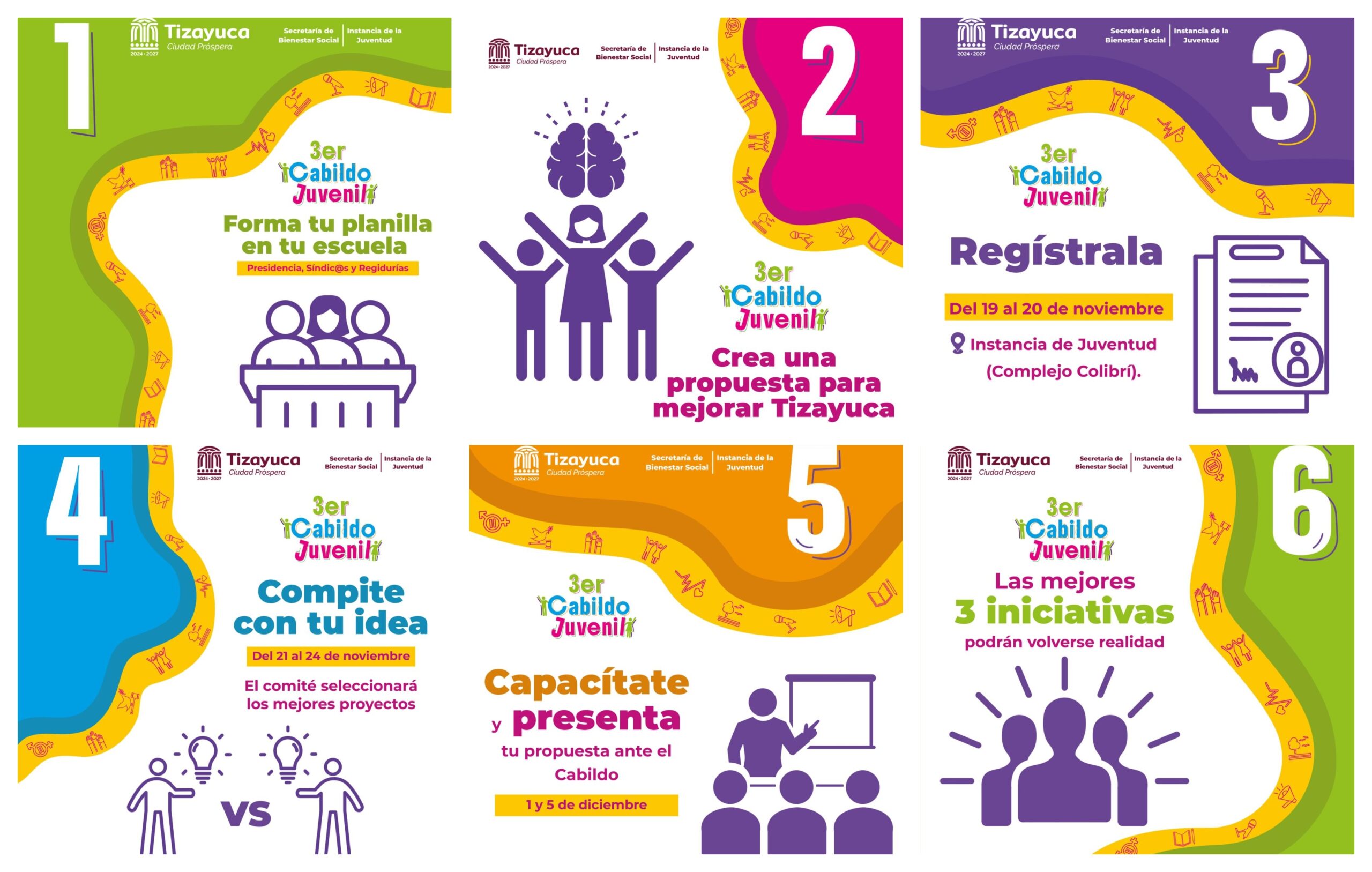 Tizayuca lanza convocatoria del Tercer Cabildo Juvenil 2025