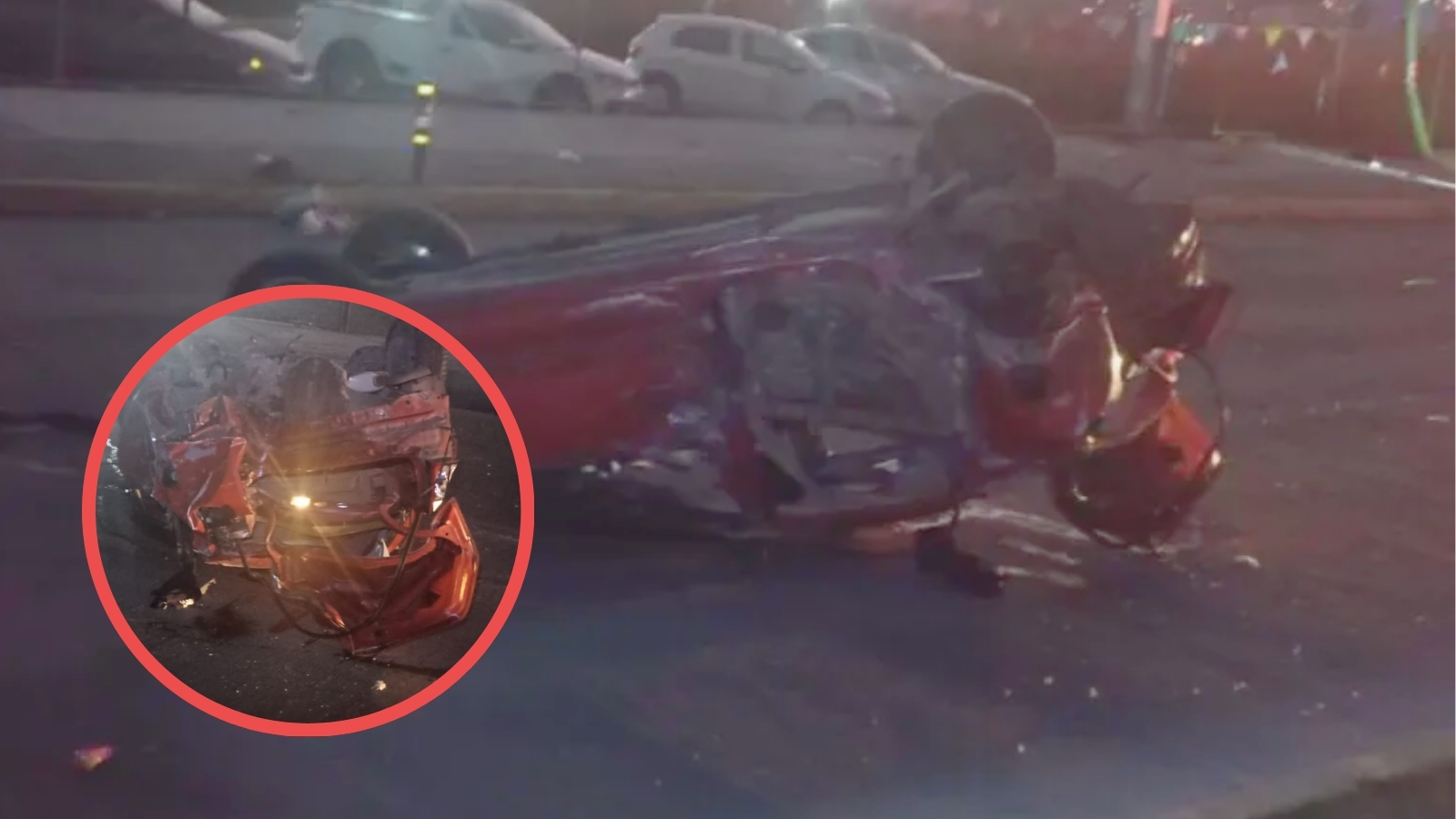 Accidente en el bulevar Colosio provoca bloqueo parcial y larga fila de autos