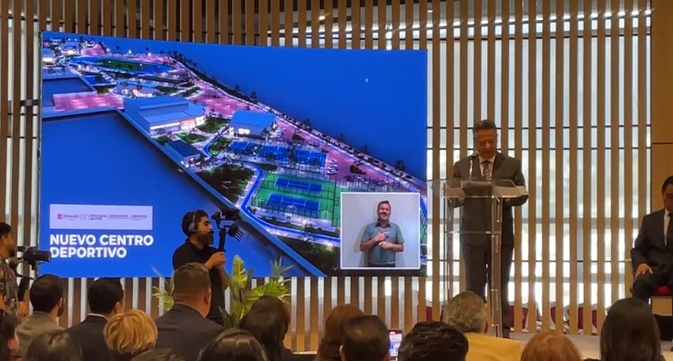 Julio Menchaca anuncia el nuevo Centro Deportivo Hidalguense
