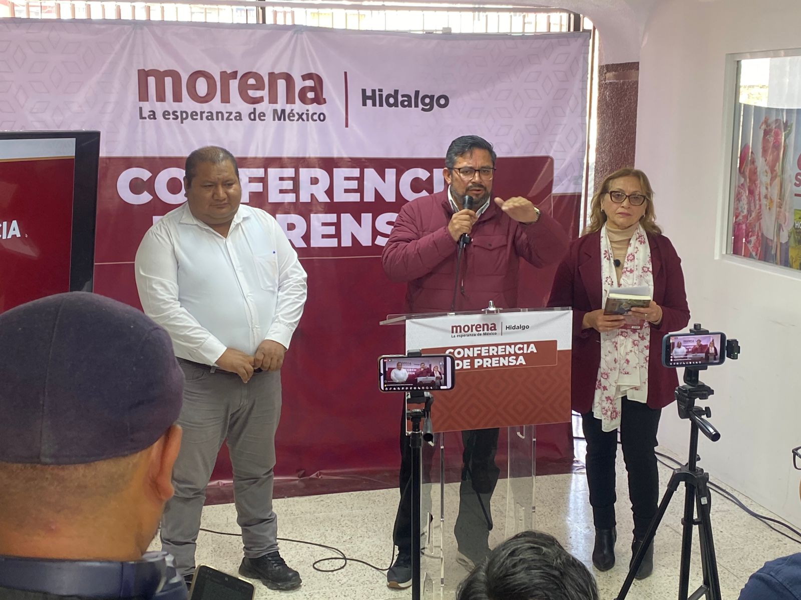 Dirigente estatal de Morena