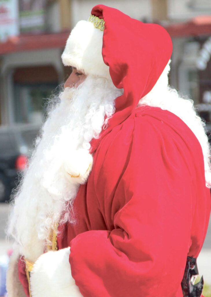 Santa Claus en Pachuca. Foto: Benjamín H.V.