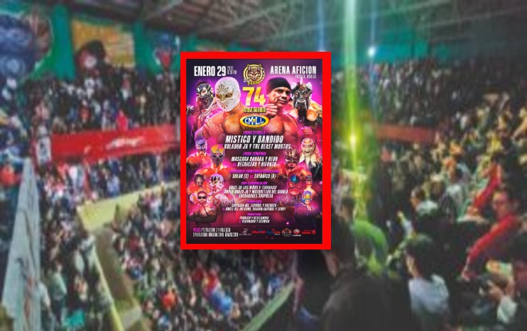 Mistico regresa a la Arena Afición de Pachuca para celebrar el 74 aniversario