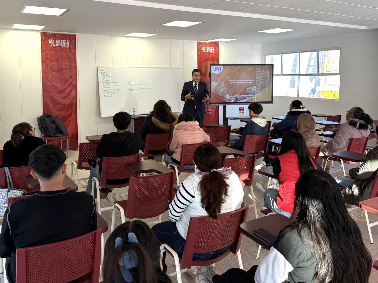 UAEH estrenará nueva preparatoria este lunes; inicia semestre enero–junio 2026