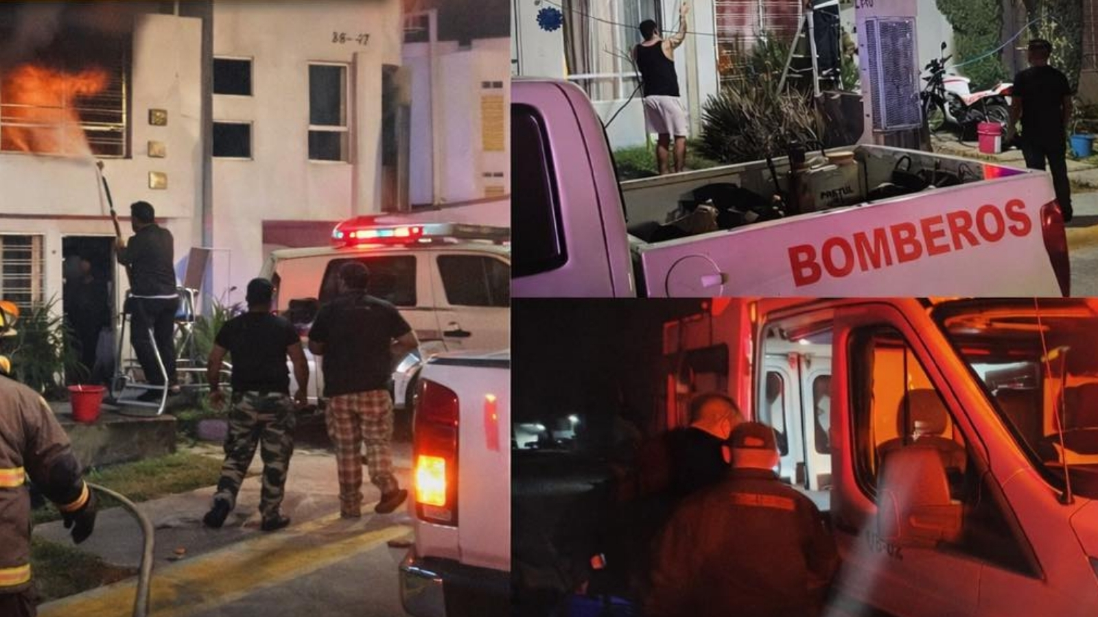 Fuego consume segundo nivel de vivienda en Tizayuca