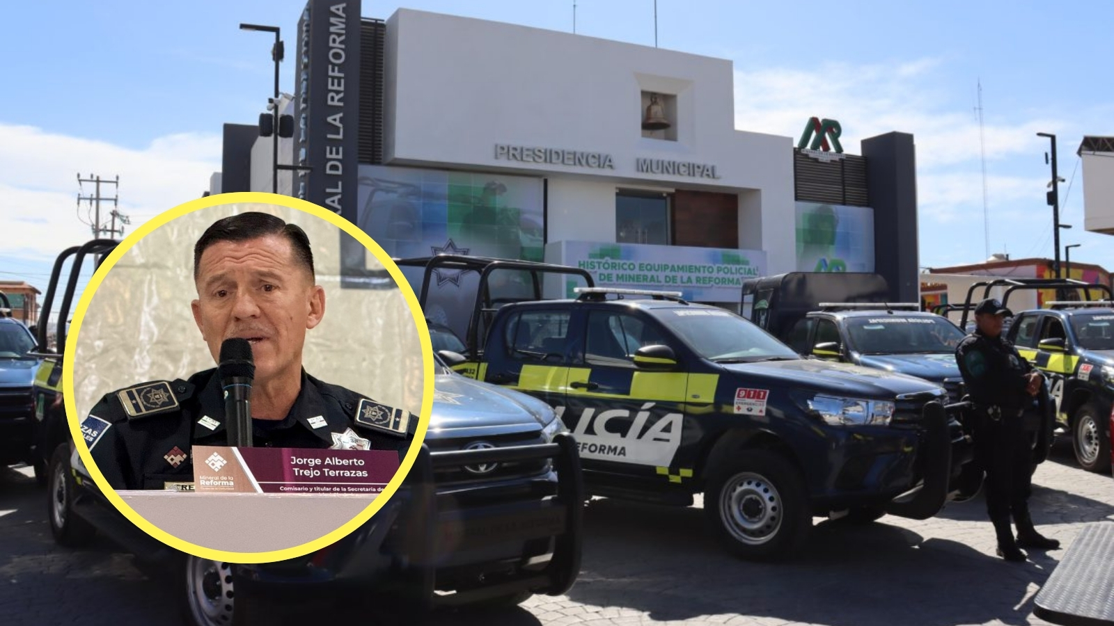Mineral de la Reforma fortalece su policía con controles de confianza y más patrullas