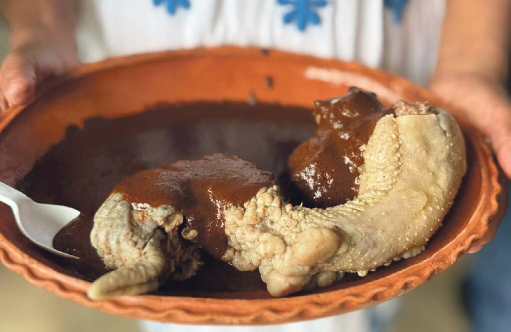 Comida preparada por Olivia Castillo. Foto: Dulce Castillo