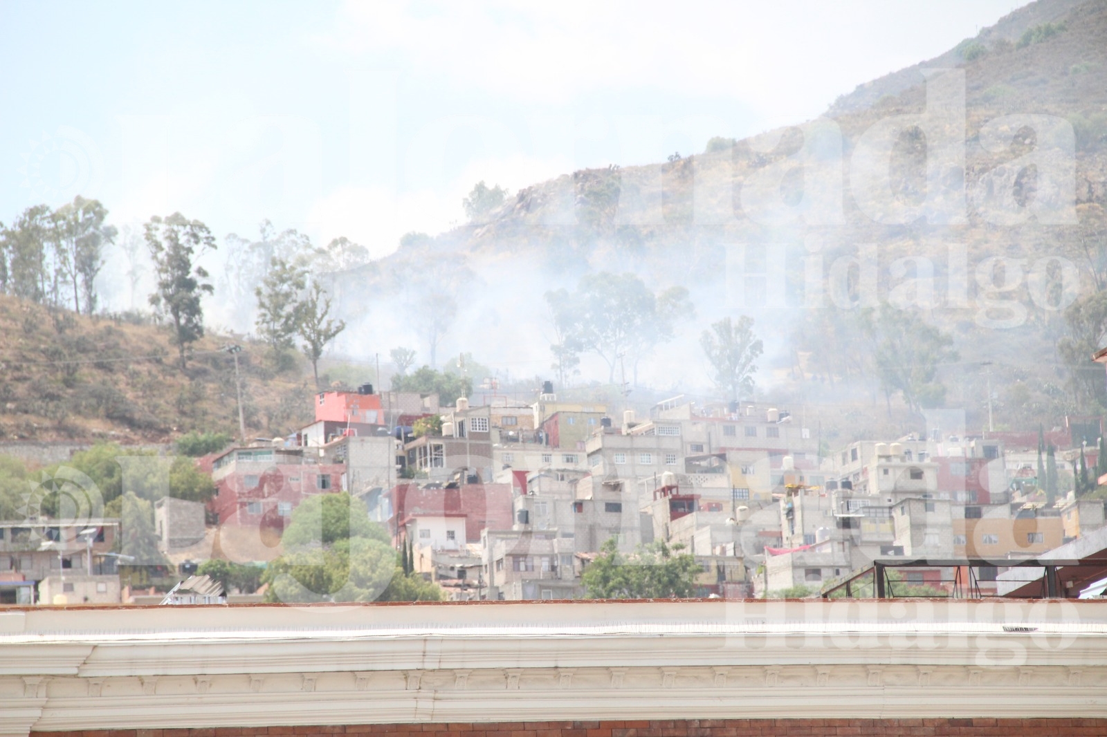 Protección Civil da estas recomendaciones por humo en colonias de Barrios Altos en Pachuca