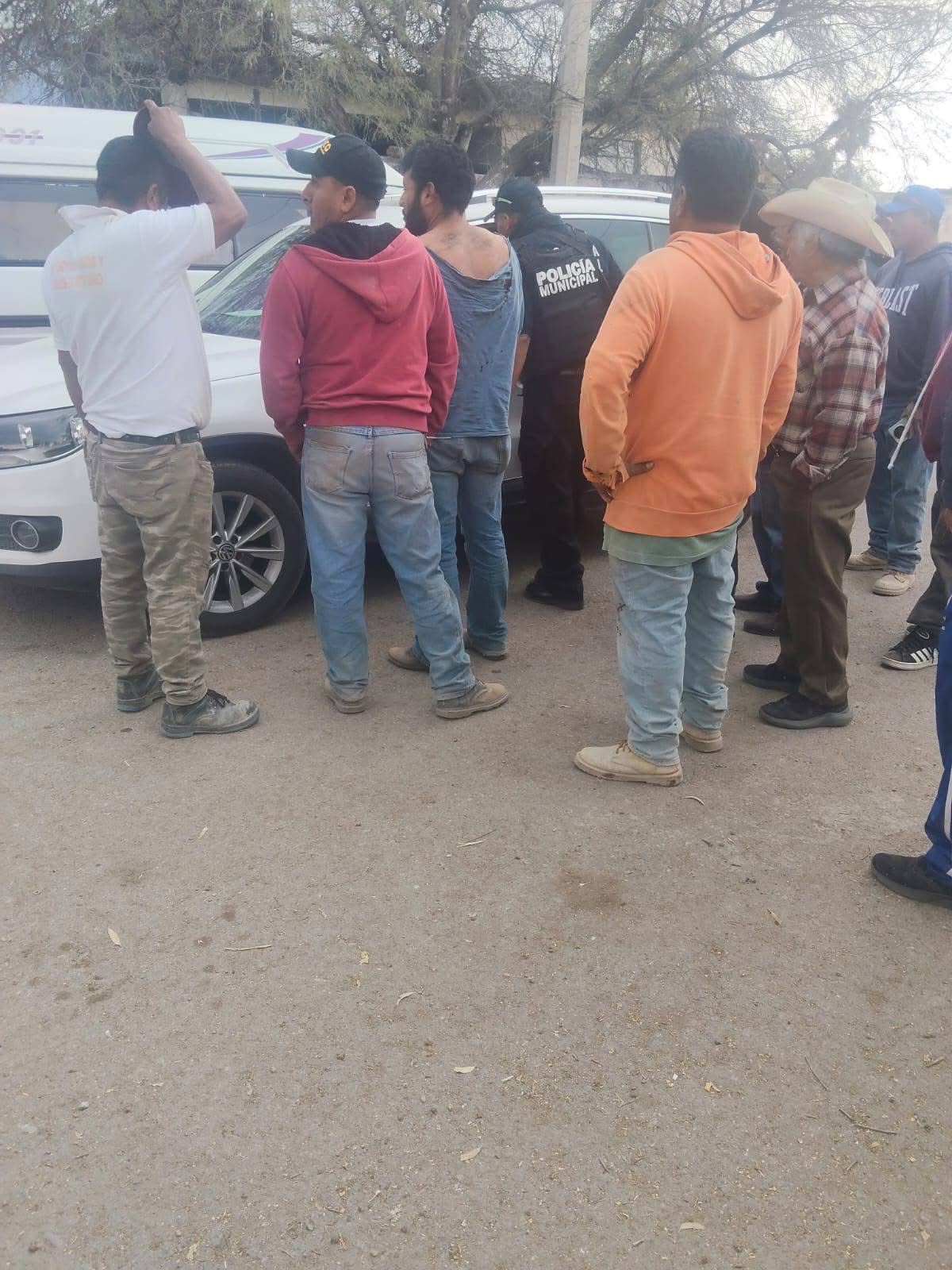 Retienen a presuntos ladrones en Mixquiahuala