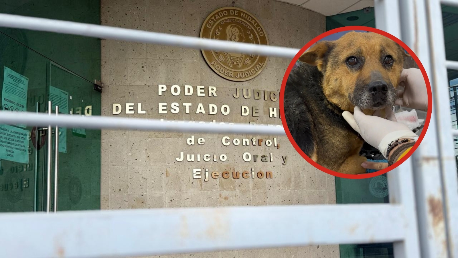 Instalaciones del poder judicial del estado de Hidalgo