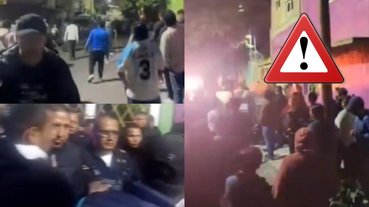 VIDEOS: Tensión por intento de linchamiento en CDMX deja policías lesionados y genera indignación vecinal