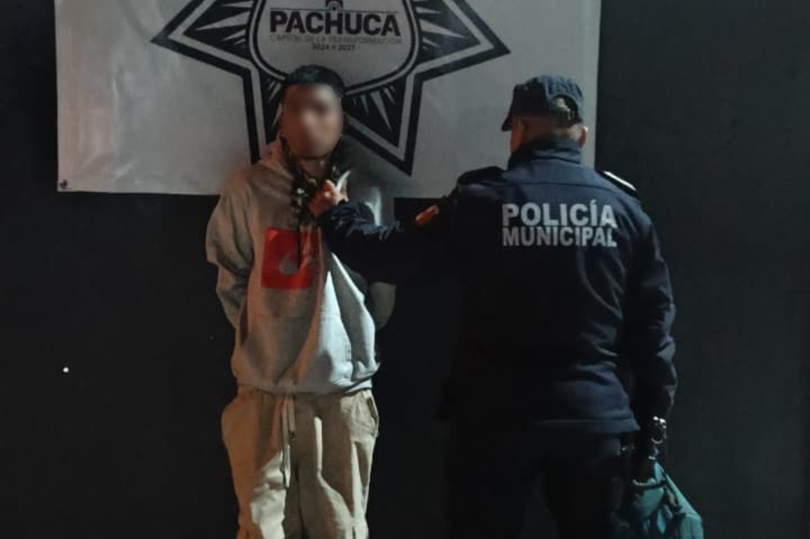 Un reporte oportuno y el monitoreo en tiempo real permitieron ubicar a un presunto implicado en Pachuca. Conoce los detalles