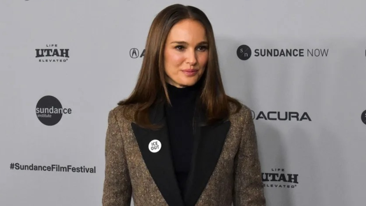 [VIDEO] Natalie Portman protesta contra brutalidad de ICE: “Están siendo abusivos y tienen que parar”