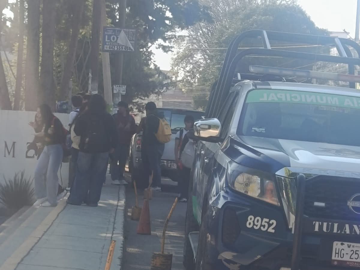 Reportan uso de arma blanca en prepa 2 de Tulancingo