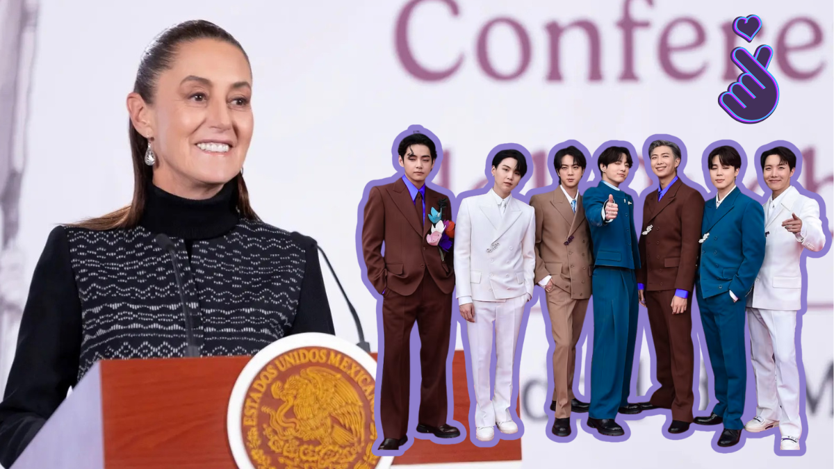 La presidenta Claudia Sheinbaum busca que más jóvenes mexicanos logren ver a BTS en concierto.