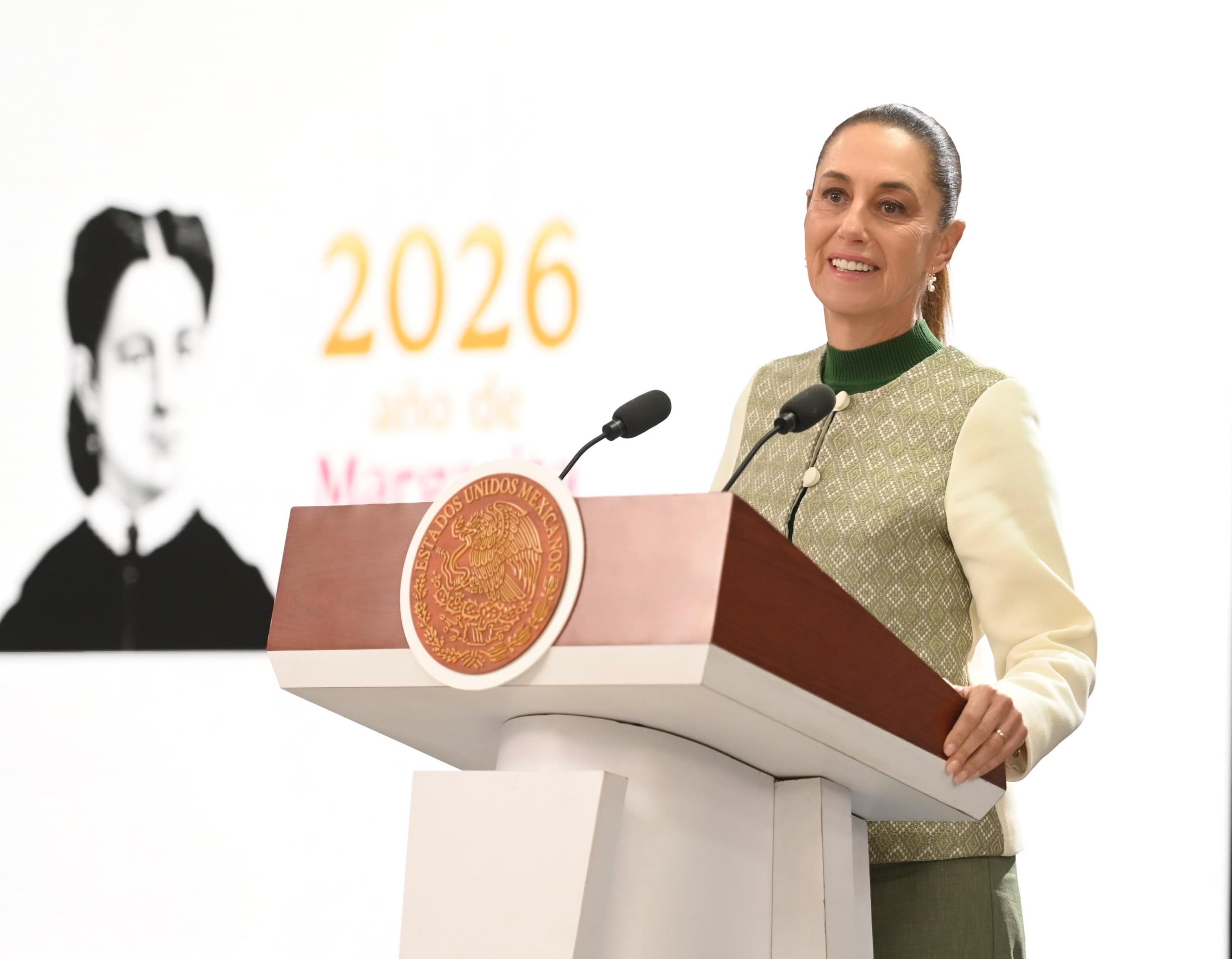 Claudia Sheinbaum Pardo, celebró que los trenes de pasajeros llegarán a Guanajuato