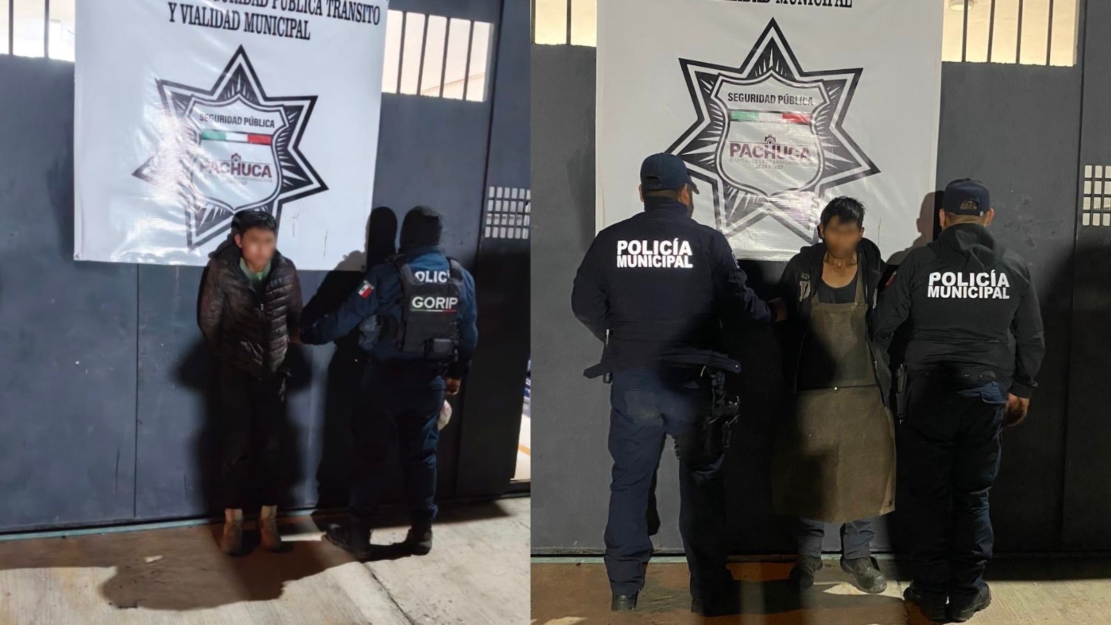 Hombres detenidos
