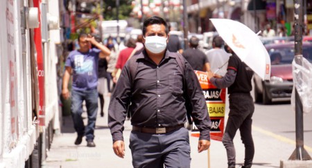 Hidalguenses retoman voluntariamente uso de cubrebocas ante sarampión e influenza