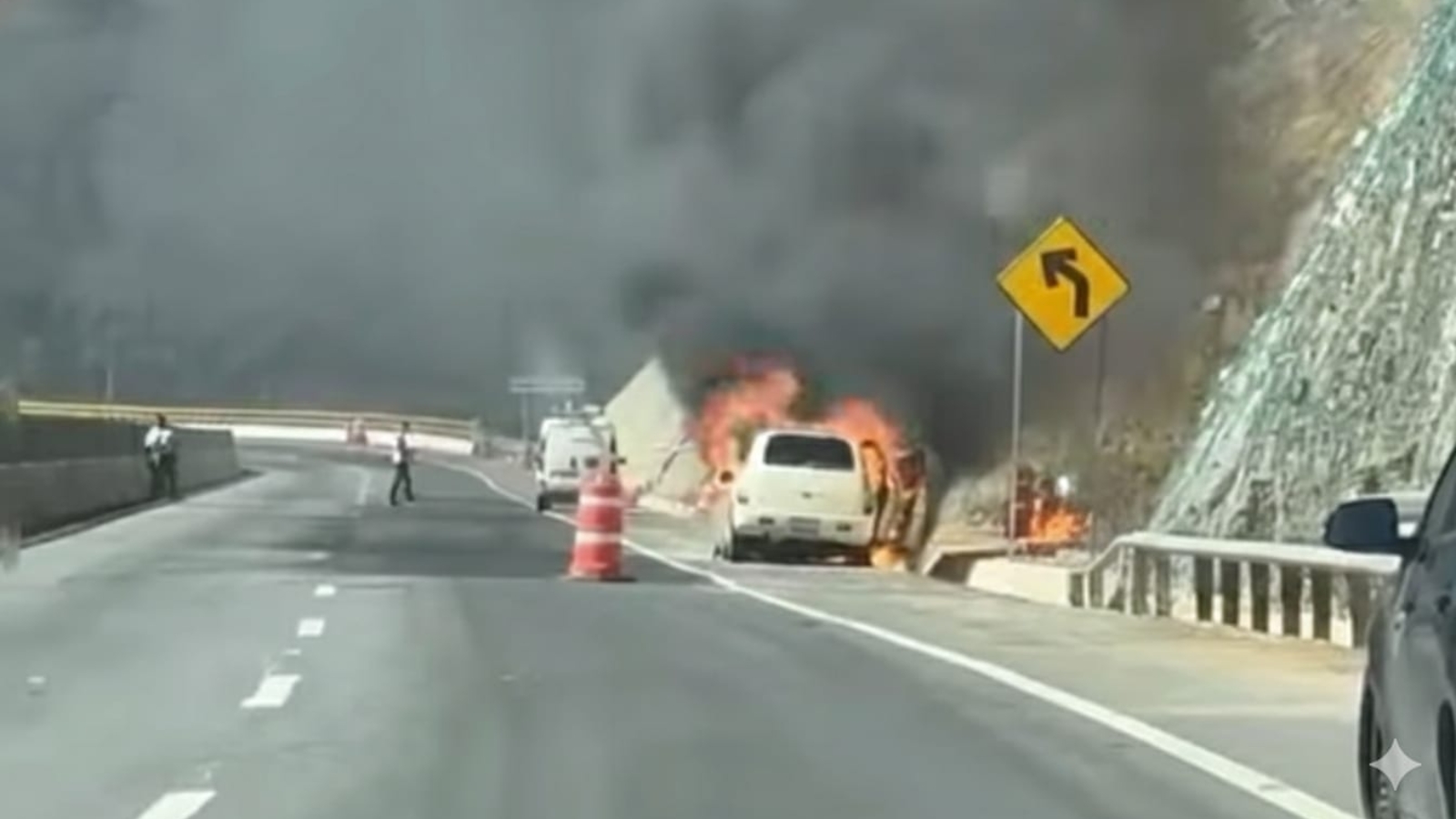 Incendio de vehículo