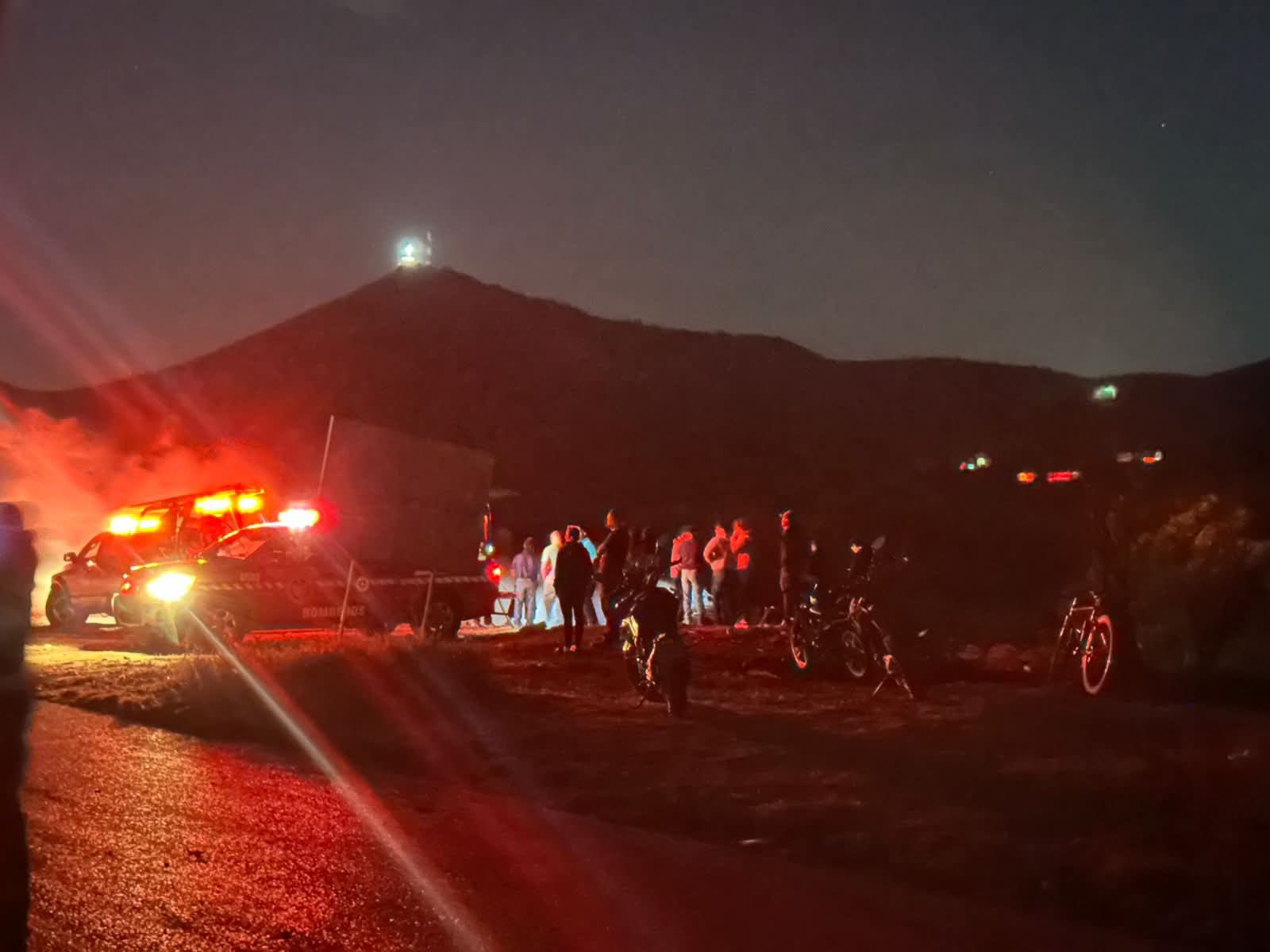 Incendio en Ixmiquilpan