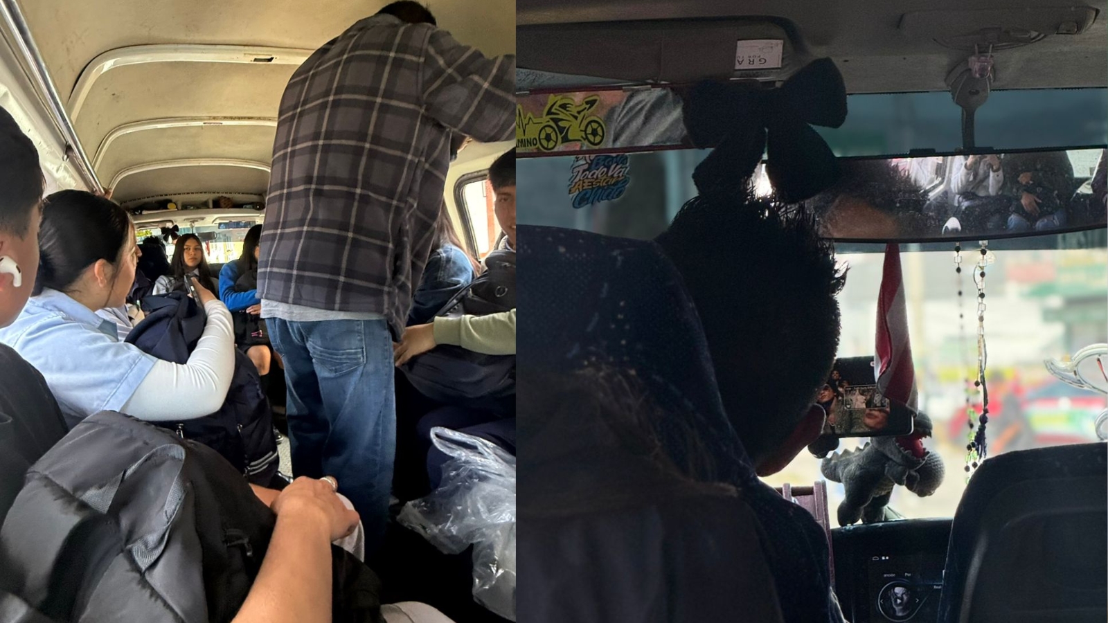 Colectiva de la ruta naranja Pachuquilla–Piracantos