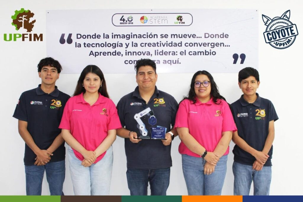 Estudiantes de la UPFIM representarán a Hidalgo en el Mundial de Robótica 2026 en Estados Unidos y China.
