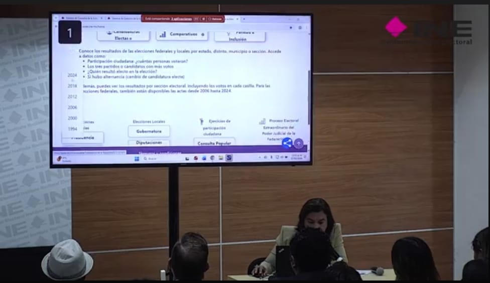 INE Hidalgo presenta herramienta SICCE