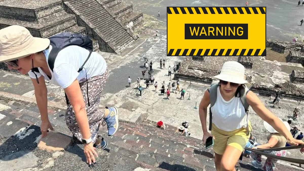 Grupo de presuntos extorsionadores opera en entradas de Teotihuacán, alertan trabajadores turísticos.
