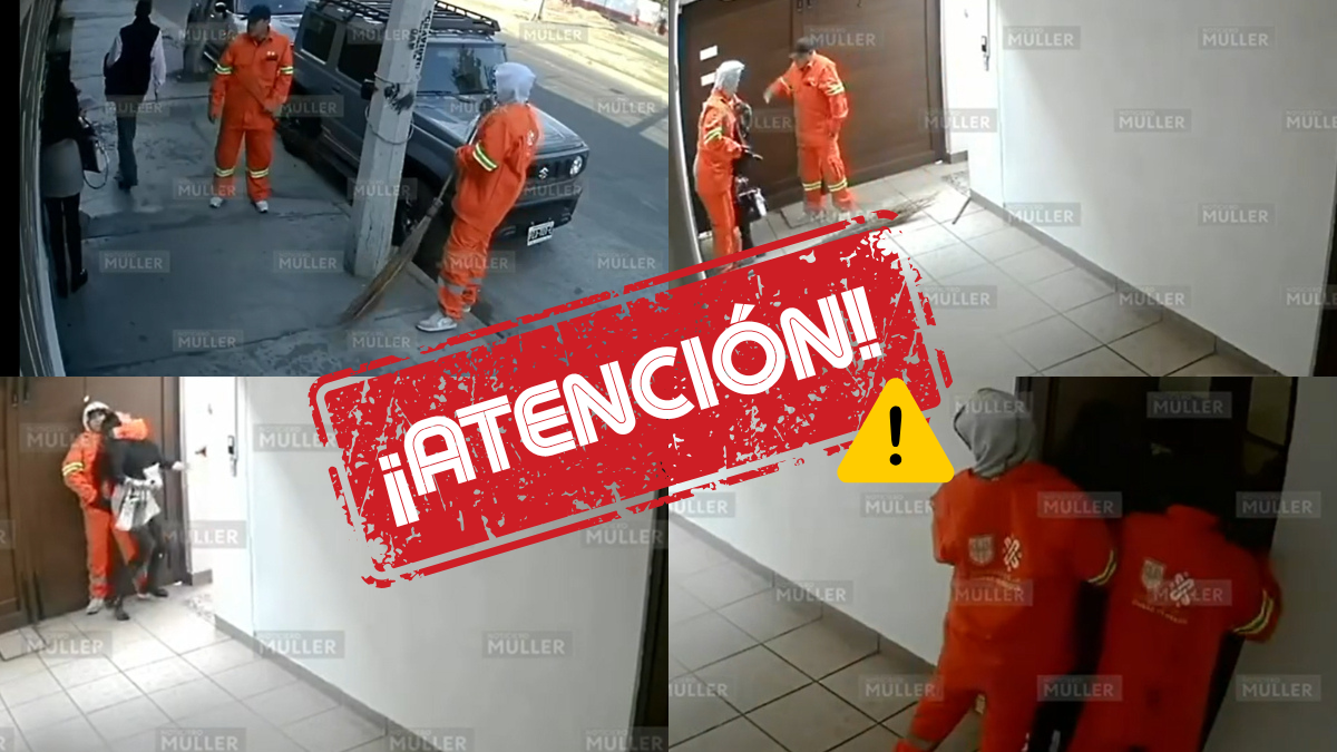 Tres sujetos, dos disfrazados de barrenderos de la CDMX, usaron este modus operandi para asaltar a una madre y su hija en San Juan de Aragón.