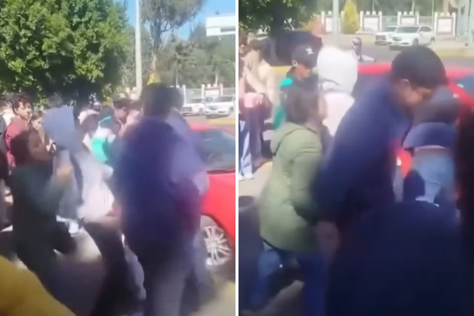 Pelea por un celular en prepa 1 de Pachuca se viraliza; la universidad mantiene silencio