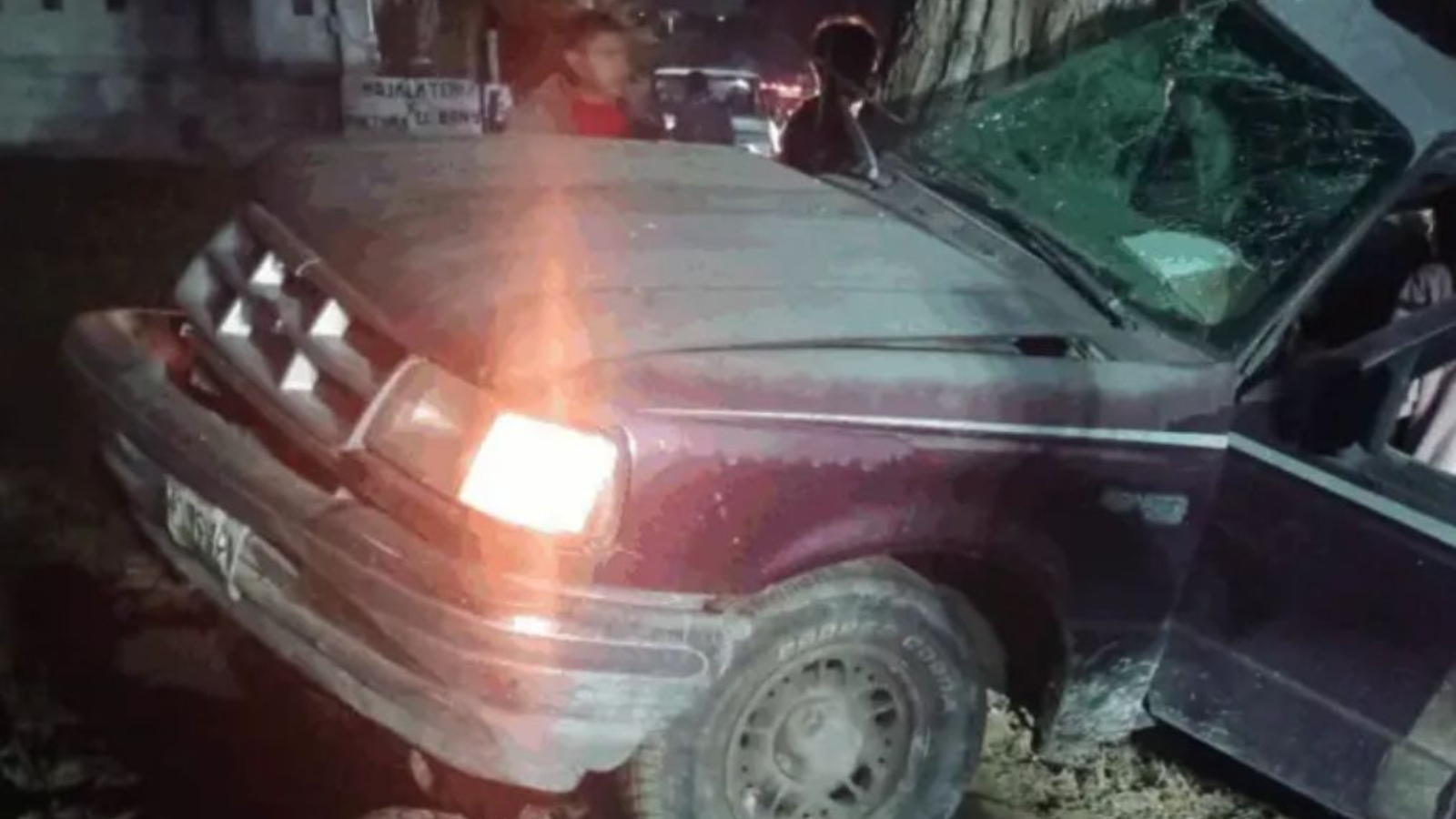 Accidente de camioneta