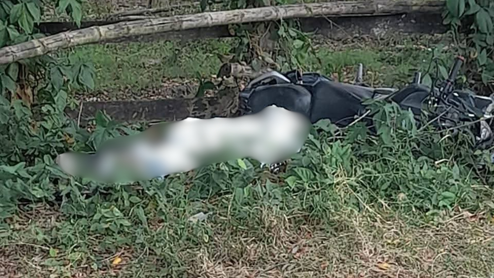 Hallazgo de motociclista sin vida