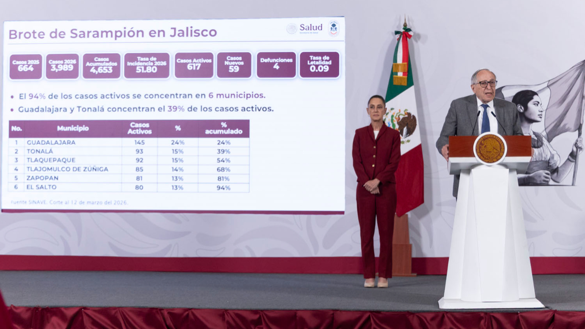 Las autoridades sanitarias destacaron que el punto más alto de contagios ocurrió entre el 21 y el 24 de febrero y desde entonces la curva epidemiológica muestra una tendencia descendente.