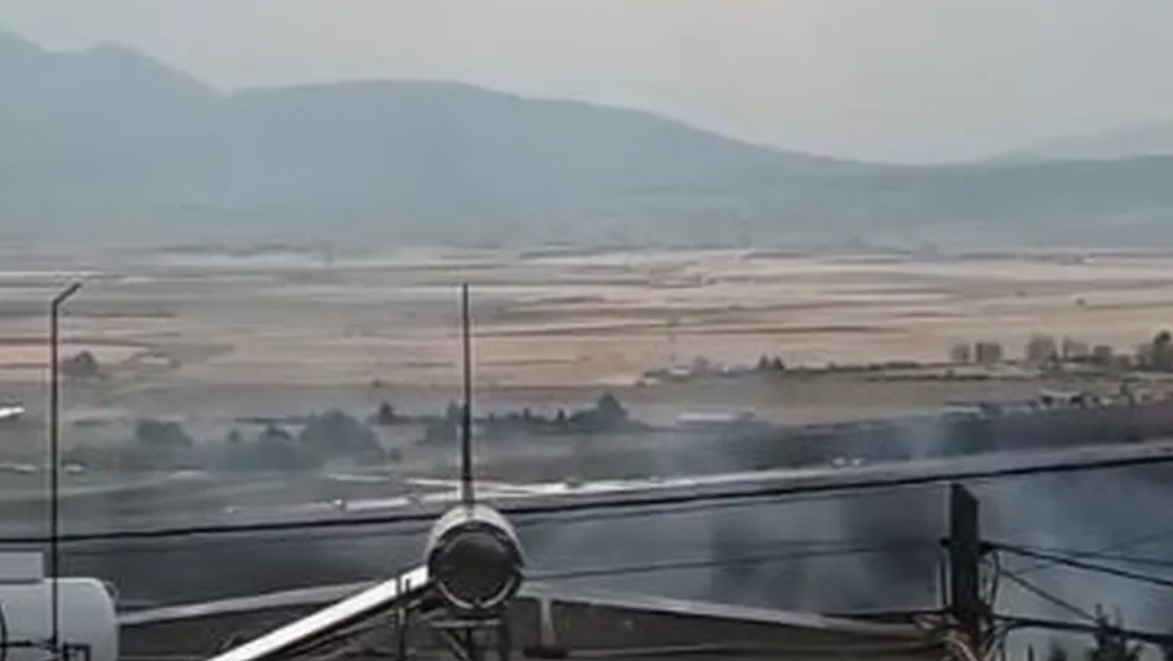 Incendio en el Cerro de El Gavilán