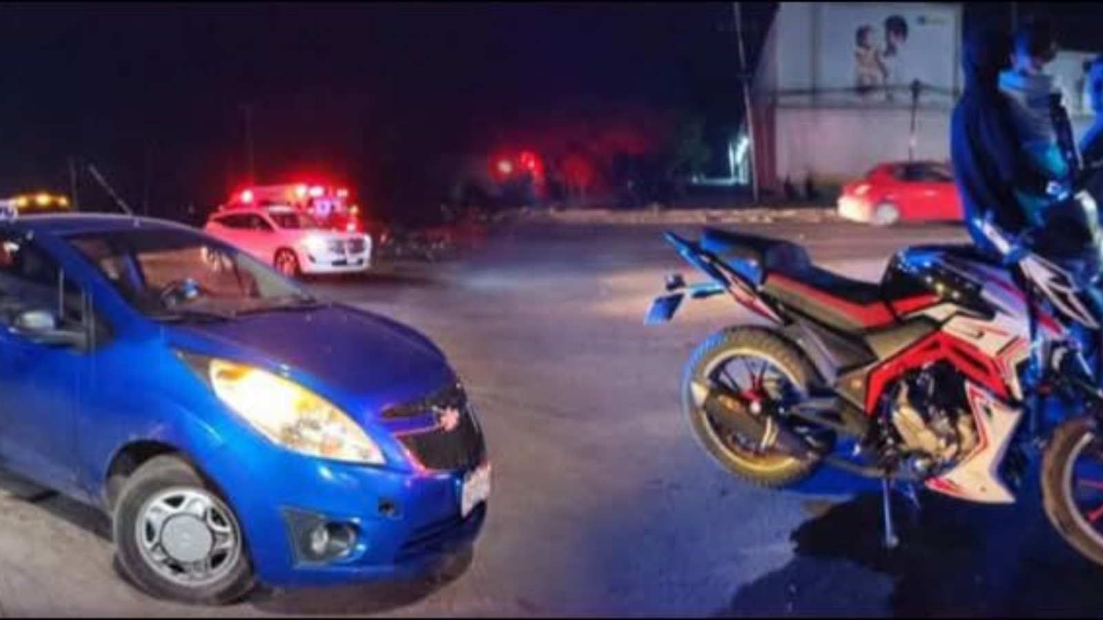 Accidente de motocicleta