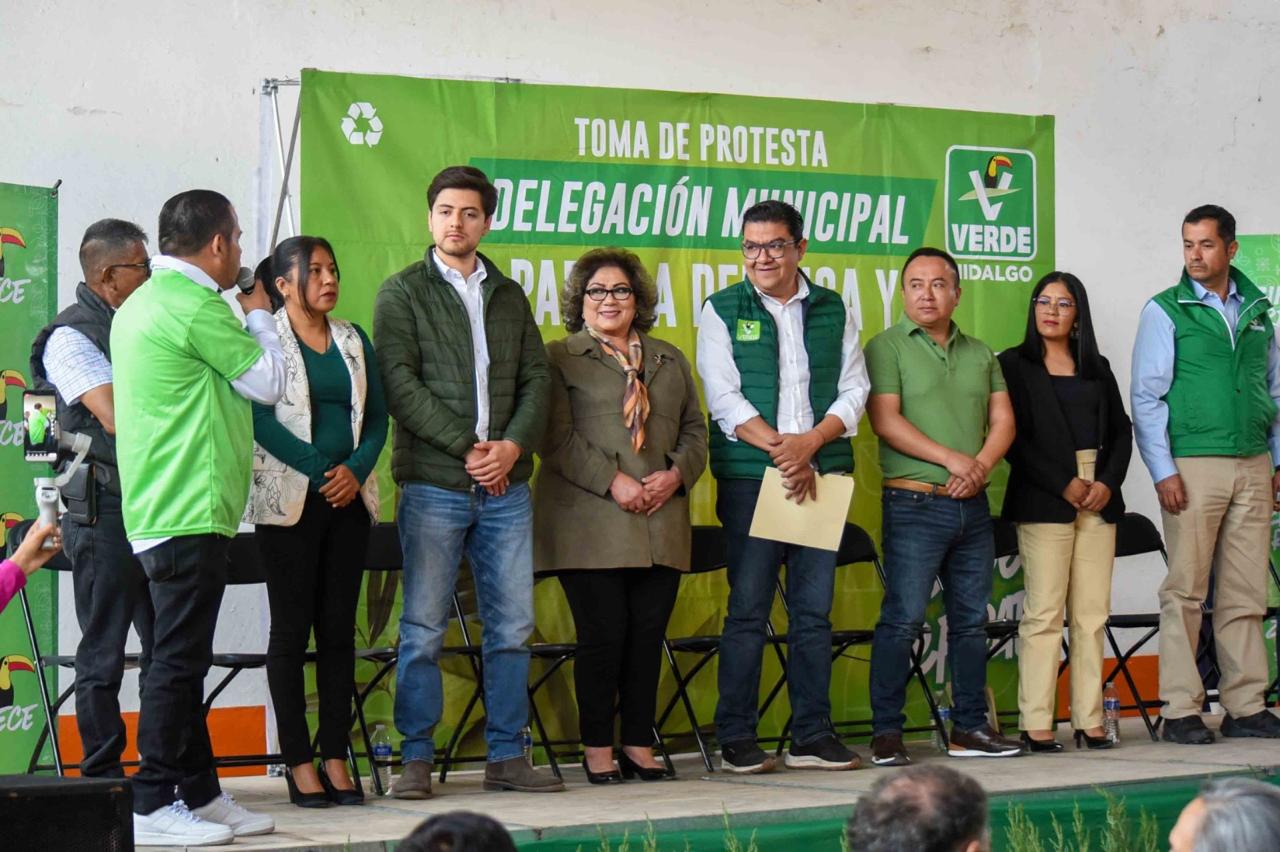 PVEM abre delegación municipal en Zimapán