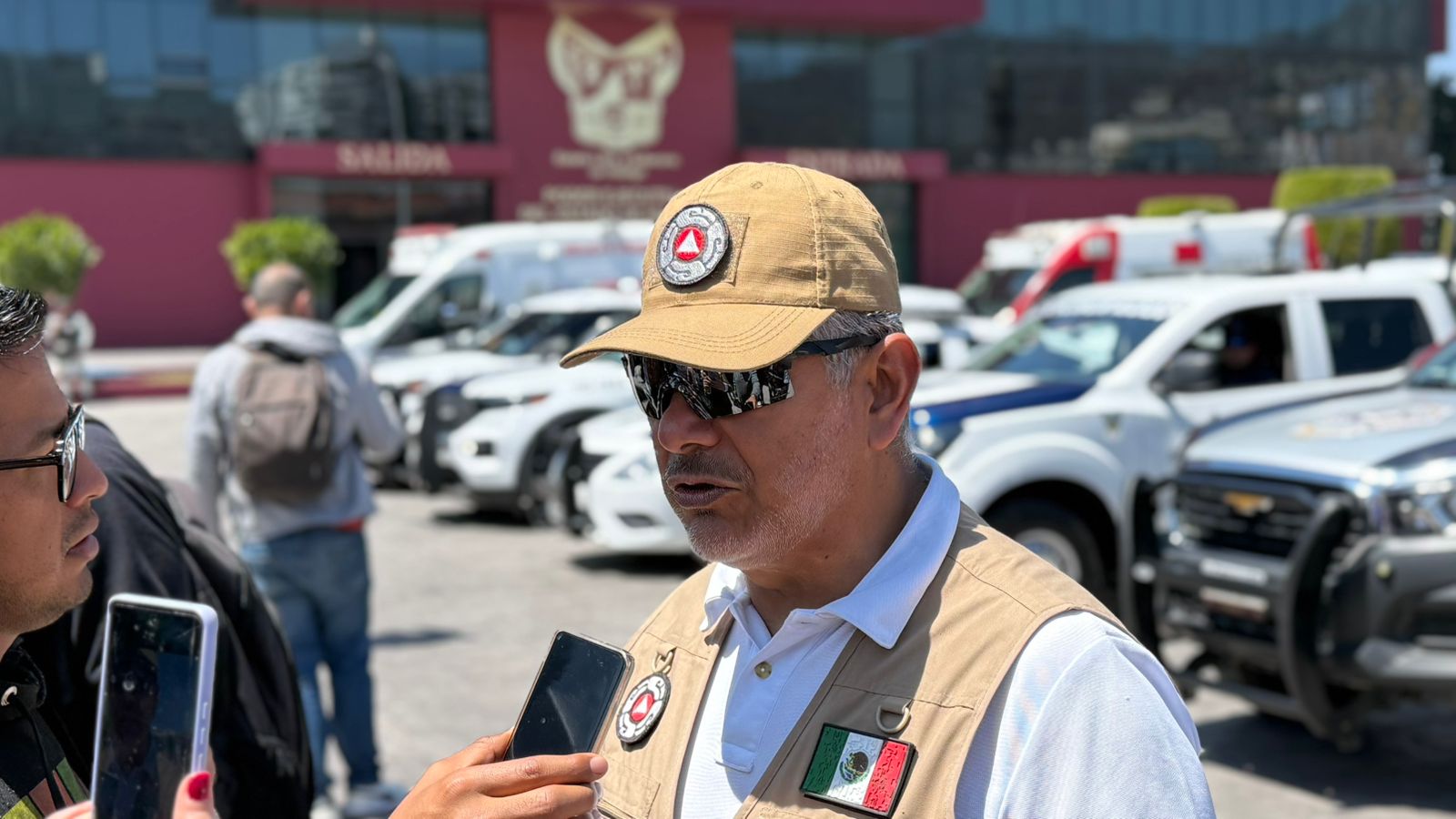 Román Bernal Díaz subsecretario de gestión de riesgos de Hidalgo