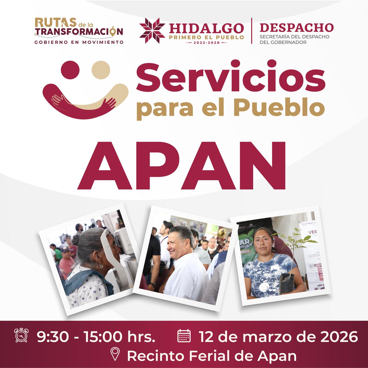 Suspenden Feria de Servicios en Apan por rachas de viento