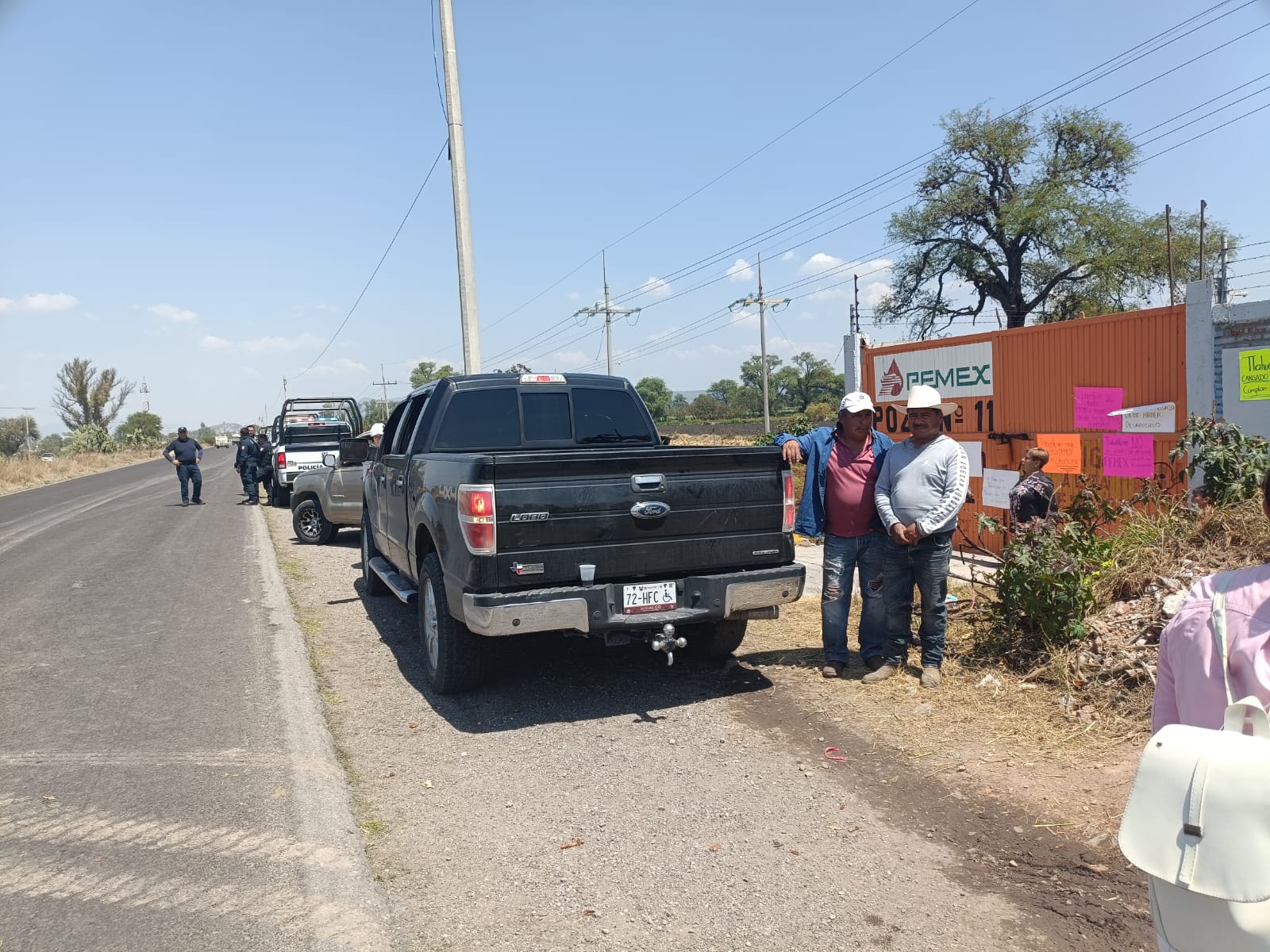 levantan bloqueo en la carretera Tlahuelilpan-Tula