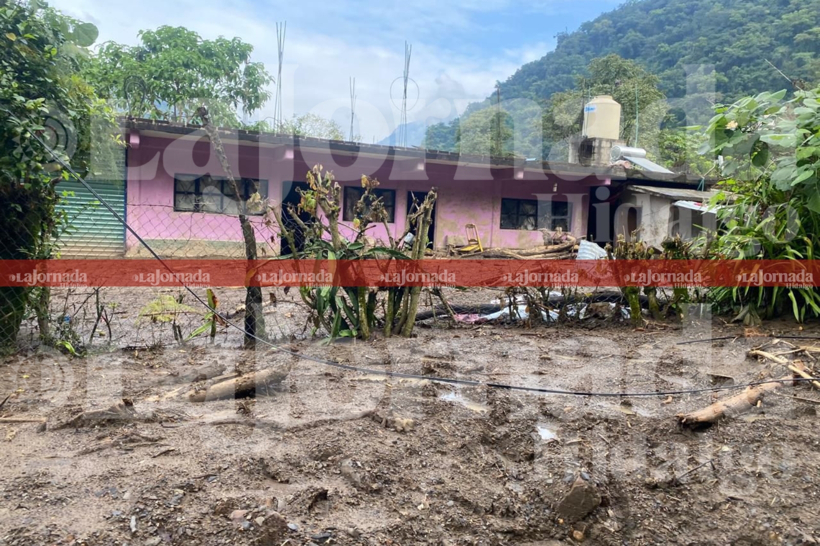 Viviendas dañadas por lluvias