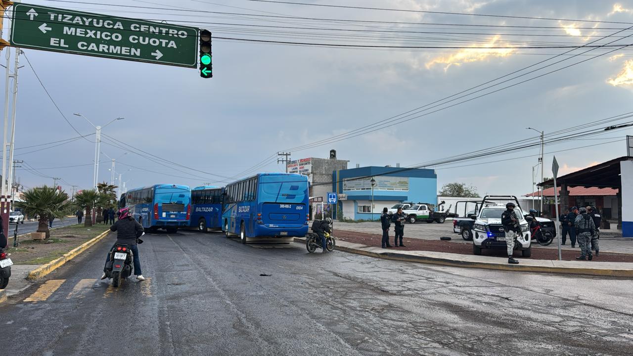 Bloqueo en la Libre México-Pachuca