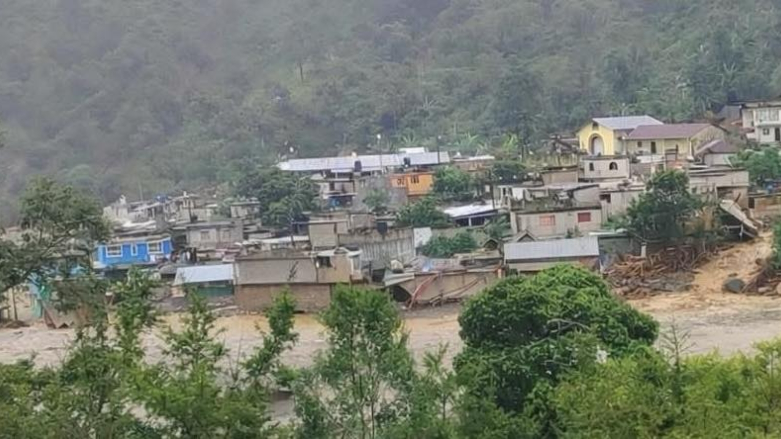 Lluvias en Tianguistengo