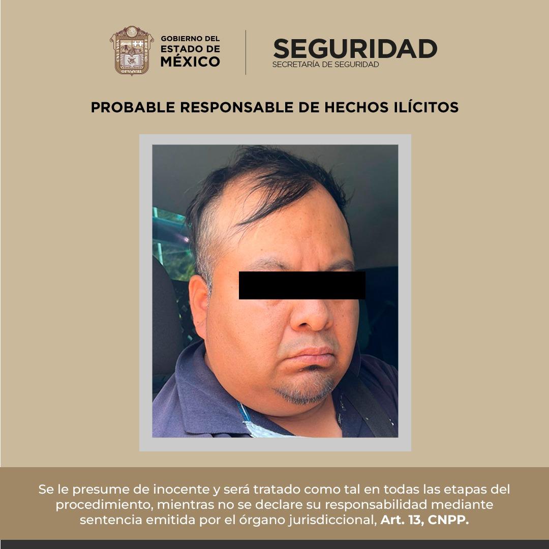 Detienen a robacoches en Estado de México